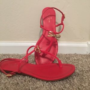 Red Kate Spade Sandals